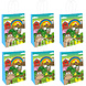 Henbrandt Farm Animals Party Bags 16x22x8cm | 12 pieces