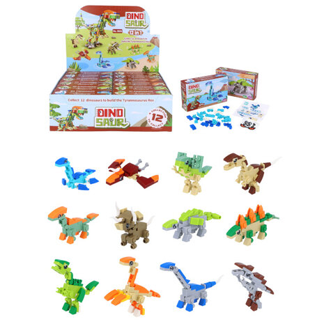 Henbrandt Dinosaurier-Bausteinset | pro Stück