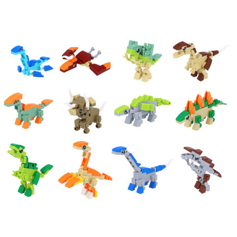 Henbrandt Ensemble de blocs de construction dinosaures | à la pièce