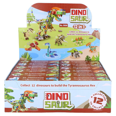 Henbrandt Ensemble de blocs de construction dinosaures | à la pièce