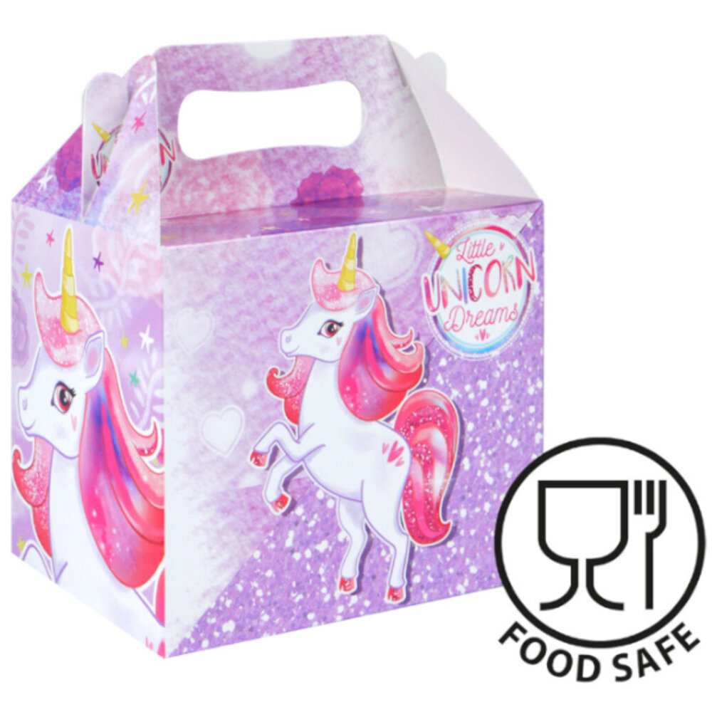 Henbrandt Eenhoorn Uitdeeldoosje 14x9,5x12cm | 12 stuks