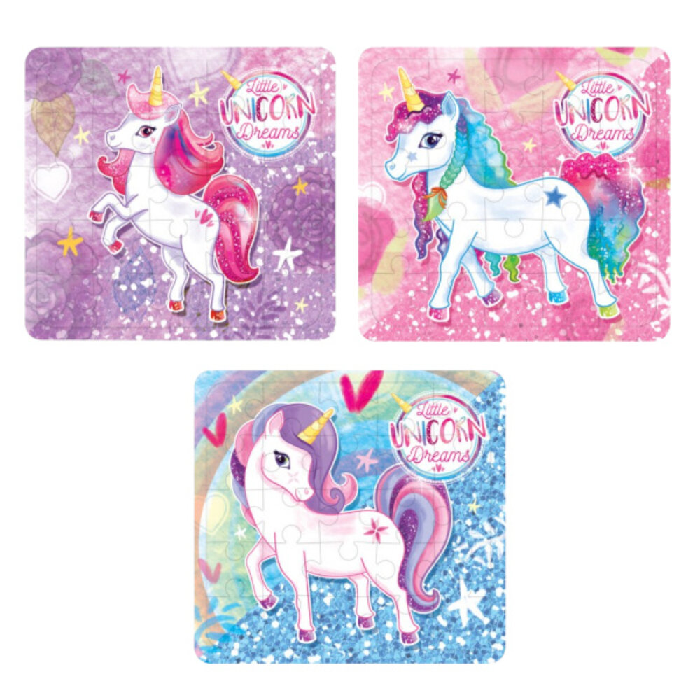 Henbrandt Unicorn Puzzle 13x13cm | 12 pieces