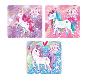 Henbrandt Eenhoorn Puzzel 13x13cm | 12 stuks Henbrandt Eenhoorn Puzzel 13x13cm | 12 stuks