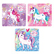 Henbrandt Einhorn-Puzzle 13x13cm | 12 Teile