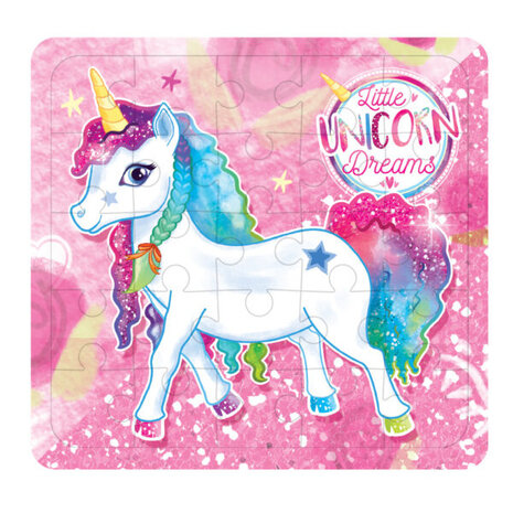 Henbrandt Unicorn Puzzle 13x13cm | 12 pieces