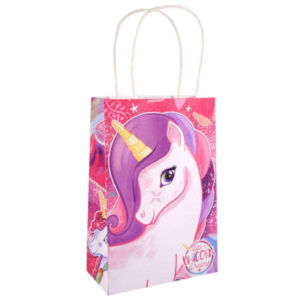 Henbrandt Unicorn Party Favor Bags 14x21x7cm | 12 pieces