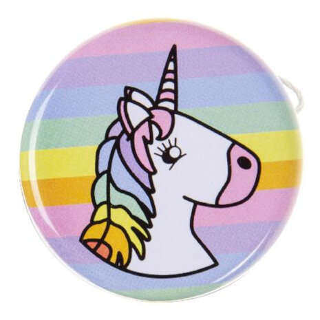 LG Imports Metal Unicorn Yo-Yo 5cm | per 8 pieces