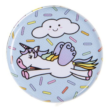 LG Imports Metal Unicorn Yo-Yo 5cm | per 8 pieces