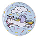 LG Imports Yo-yo licorne en métal 5 cm | lot de 8 pièces