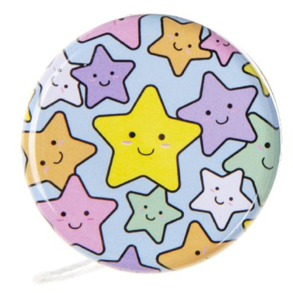 LG Imports Metal Unicorn Yo-Yo 5cm | per 8 pieces