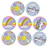 LG Imports Metal Unicorn Yo-Yo 5cm | per 8 pieces LG Imports Metal Unicorn Yo-Yo 5cm | per 8 pieces