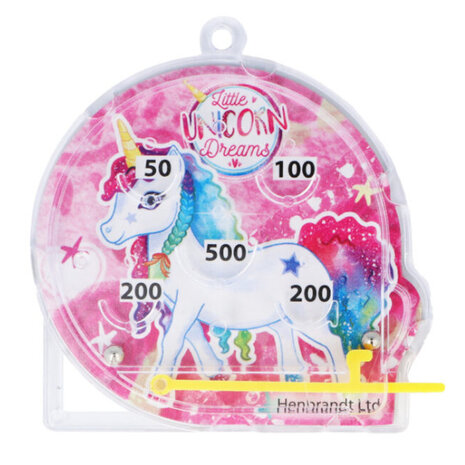 Henbrandt Jeu de flipper Licorne 6 cm | 12 pièces
