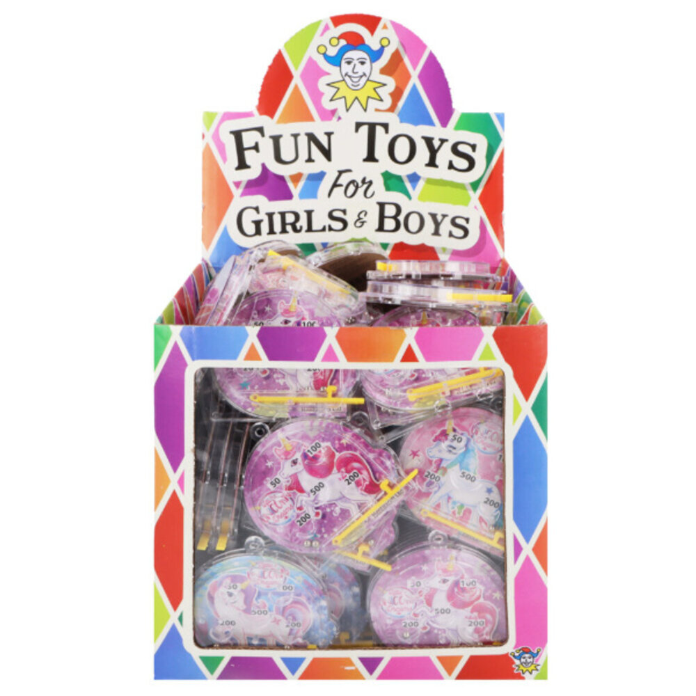 Henbrandt Jeu de flipper Licorne 6 cm | 12 pièces