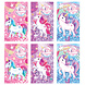Henbrandt Unicorn Notebook 5.5x9cm | 12 pieces