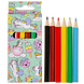 LG Imports Eenhoorn Kleurpotloodjes 7,5cm | per doosje LG Imports Eenhoorn Kleurpotloodjes 7,5cm | per doosje
