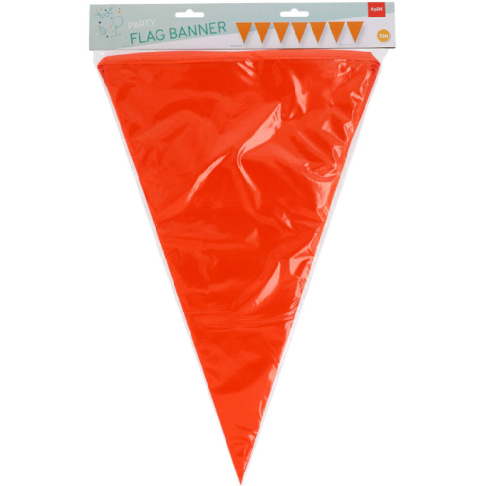 Folat Orange bunting XL | 10 meters