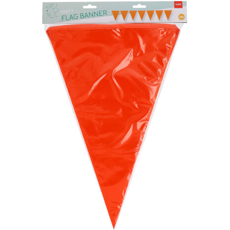 Folat Orange bunting XL | 10 meters