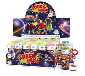 Henbrandt Super Hero Bubble Blower 60ml | per piece