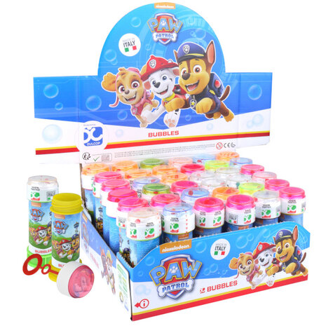 Henbrandt Paw Patrol Bellenblaas 60ml | per stuk Henbrandt Paw Patrol Bellenblaas 60ml | per stuk