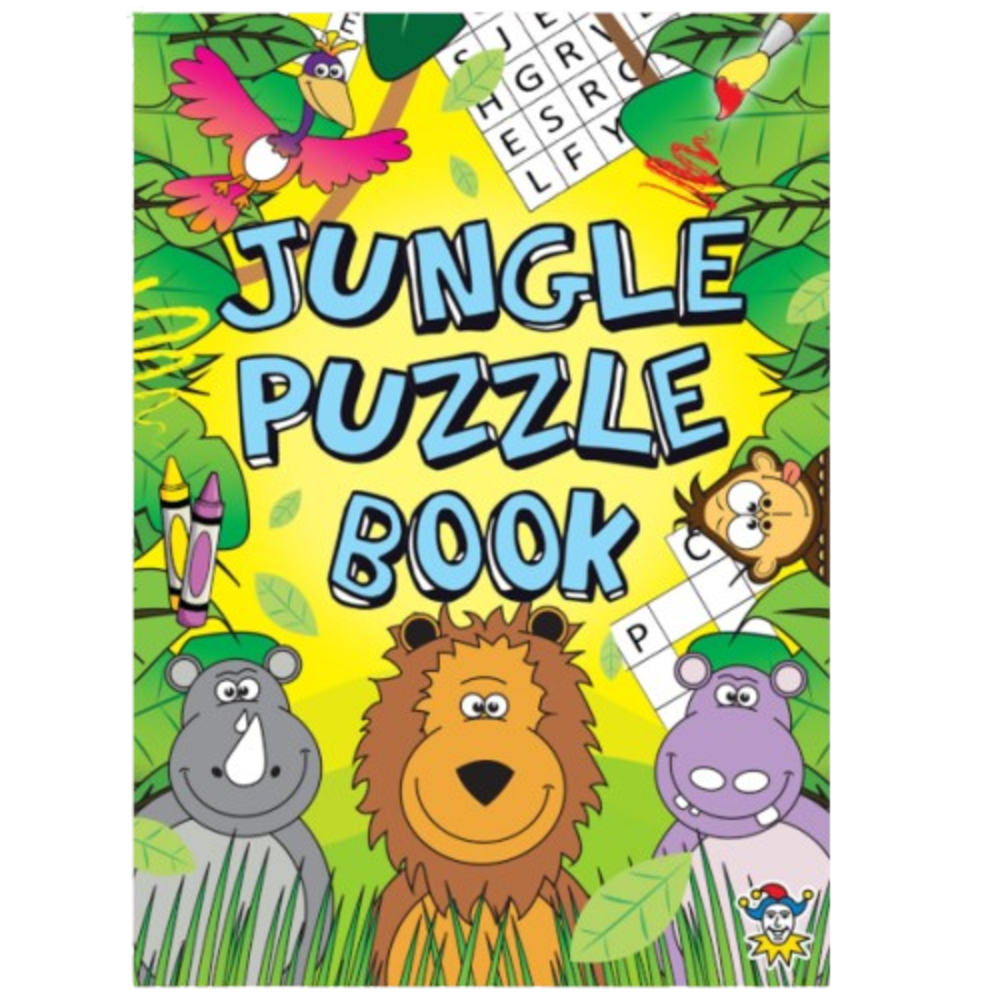 Henbrandt Livret de puzzles Jungle 14x10cm | 12 pièces