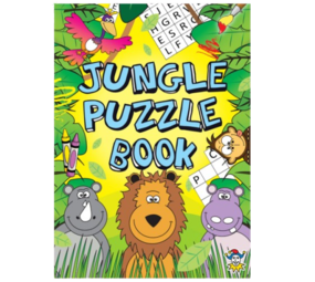 Henbrandt Jungle Puzzel Boekje 14x10cm | 12 stuks Henbrandt Jungle Puzzel Boekje 14x10cm | 12 stuks