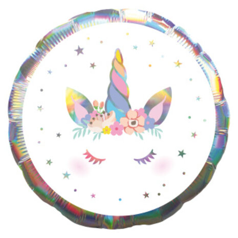 Riethmüller Baby Unicorn Folie Ballon 43cm | per stuk Riethmüller Baby Unicorn Folie Ballon 43cm | per stuk
