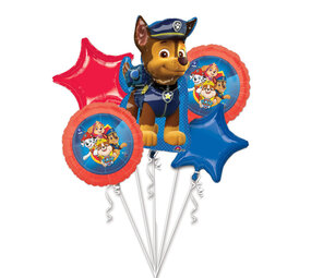 Anagram Paw Patrol Ballonnen Boeket | 5-delig Anagram Paw Patrol Ballonnen Boeket | 5-delig
