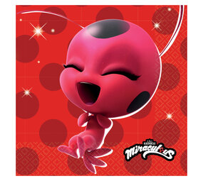 Amscan Miraculous Napkins 33x33cm | 16 pieces