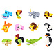 Henbrandt Jungle Animals Building Blocks Set | per piece