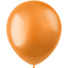 Folat Orangefarbene Metallic-Luftballons, 33 cm | 10 Stück Folat Orangefarbene Metallic-Luftballons, 33 cm | 10 Stück