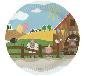 Riethmüller Farm Party Signs 23cm | 8 pieces
