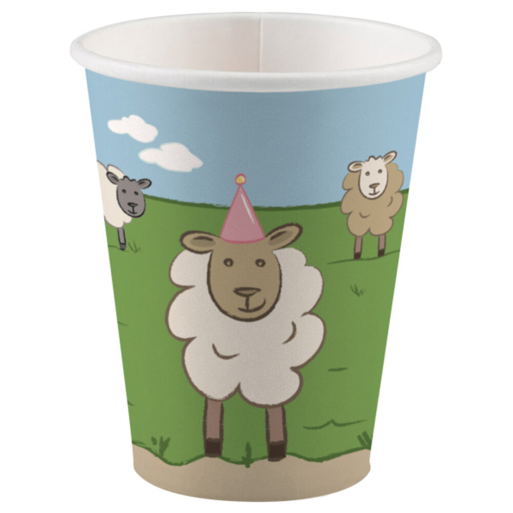 Riethmüller Farm Party Cups 250ml | 8 pieces
