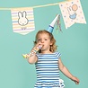 Haza - Witbaard Miffy Pennants Garland 4 meters | per piece Haza - Witbaard Miffy Pennants Garland 4 meters | per piece