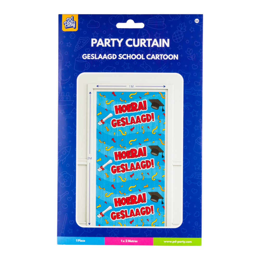 Paper Dreams Successful Cartoon Door Curtain | 200x100cm