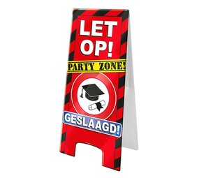 Paper Dreams Geslaagd Warning Sign Verkeersbord | 58x24cm