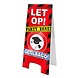 Paper Dreams Geslaagd Warning Sign Verkeersbord | 58x24cm Paper Dreams Geslaagd Warning Sign Verkeersbord | 58x24cm