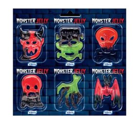 Vidal Plaquette de bonbons gélifiés Monster Jelly Candy | 6 pièces