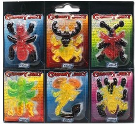 Vidal Jelly Creepy snoep | 6 stuks Vidal Jelly Creepy snoep | 6 stuks