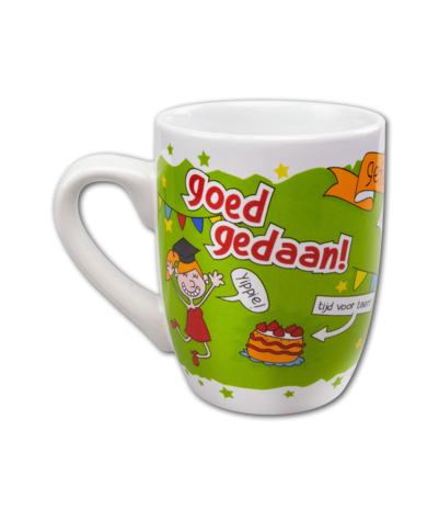 Paper Dreams Mug Passed Well Done 12cm | per piece