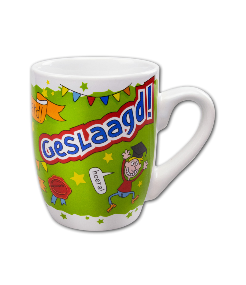 Paper Dreams Mug Passed Well Done 12cm | per piece