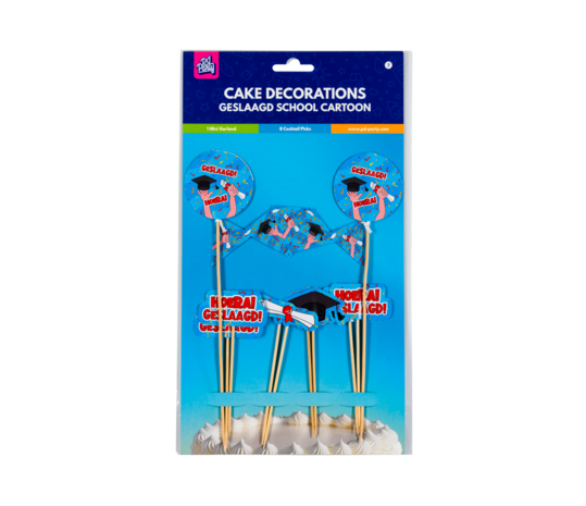 Paper Dreams Décorations de gâteau de remise de diplôme (dessins animés) | 30 cm