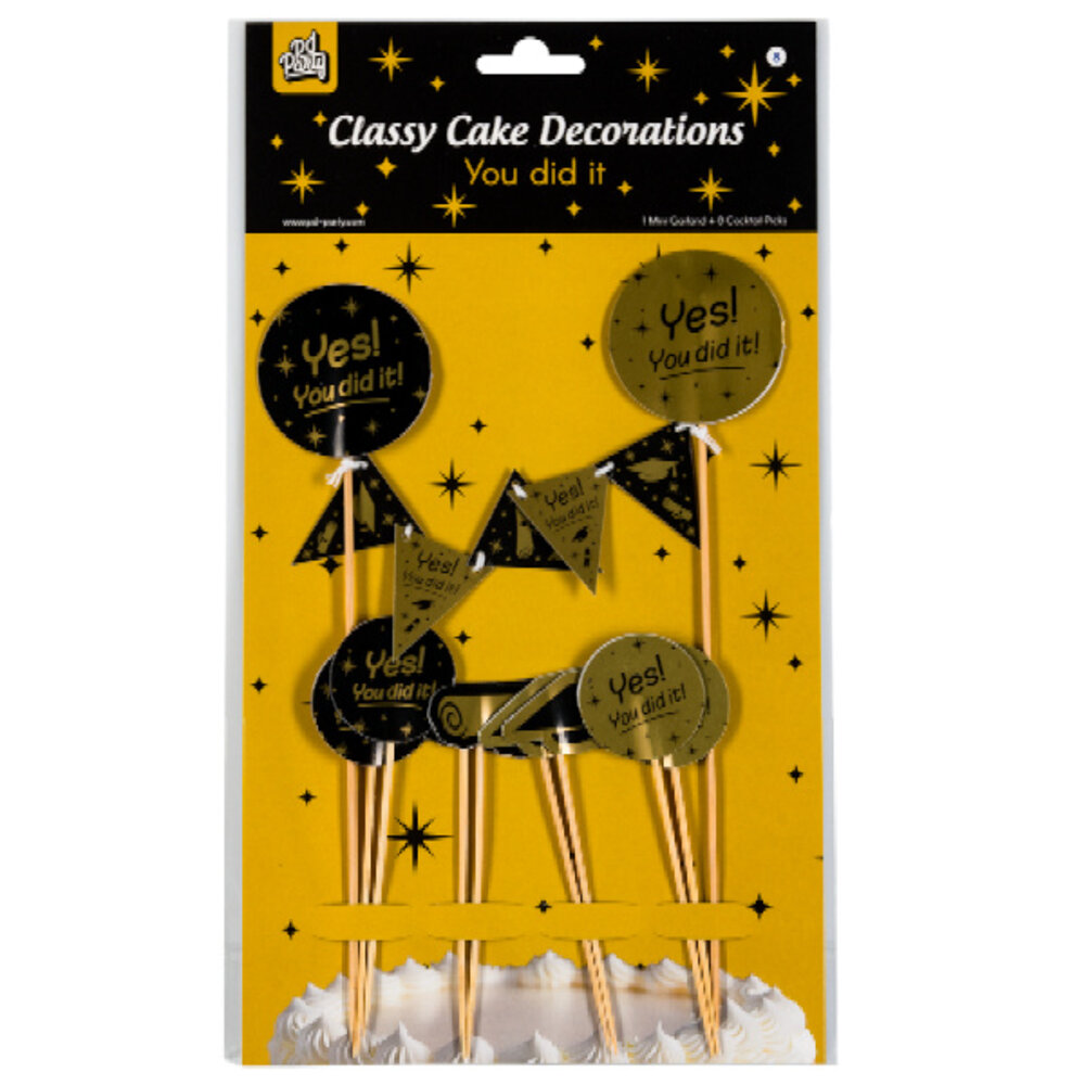 Paper Dreams „Herzlichen Glückwunsch, du hast es geschafft!“ Tortenaufsatz | 30 cm