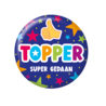 Paper Dreams Bouton décoratif Super Done 5,5 cm | à l'unité Paper Dreams Bouton décoratif Super Done 5,5 cm | à l'unité