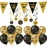 Paper Dreams Forfait fête d'anniversaire d'Abraham (50 ans) - Décoration élégante | M Paper Dreams Forfait fête d'anniversaire d'Abraham (50 ans) - Décoration élégante | M