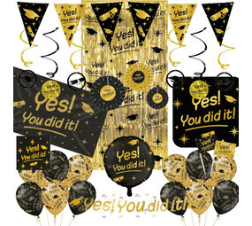 Paper Dreams Geslaagd Versiering Pakket You Did It! | XXL Paper Dreams Geslaagd Versiering Pakket You Did It! | XXL