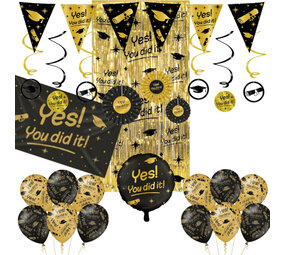 Paper Dreams Geslaagd Versiering Pakket You Did It!  | XL Paper Dreams Geslaagd Versiering Pakket You Did It!  | XL