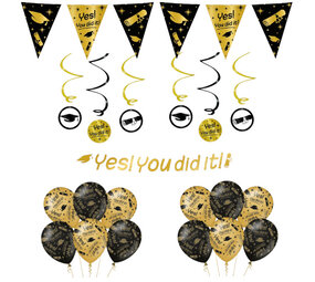 Paper Dreams Geslaagd Versiering Pakket You Did It! | M Paper Dreams Geslaagd Versiering Pakket You Did It! | M