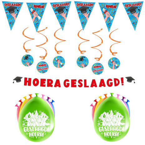 Paper Dreams Geslaagd Versiering Pakket Cartoon | M Paper Dreams Geslaagd Versiering Pakket Cartoon | M