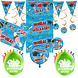 Paper Dreams Abschluss-Dekorationspaket mit Cartoon-Motiven | XL