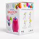 WeFiesta Pompe à ballons électrique 300 W | Rose